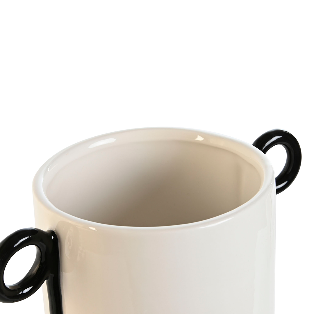 Jarrón Bicolor Taza