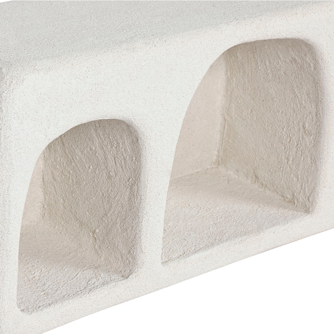 Estantería Terracota Blanca